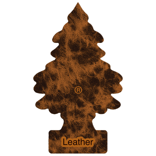 Car-Freshner Little Trees AirFresh, Leather 2-Pack AirFresh, Leather 2-Pack U2S22290
